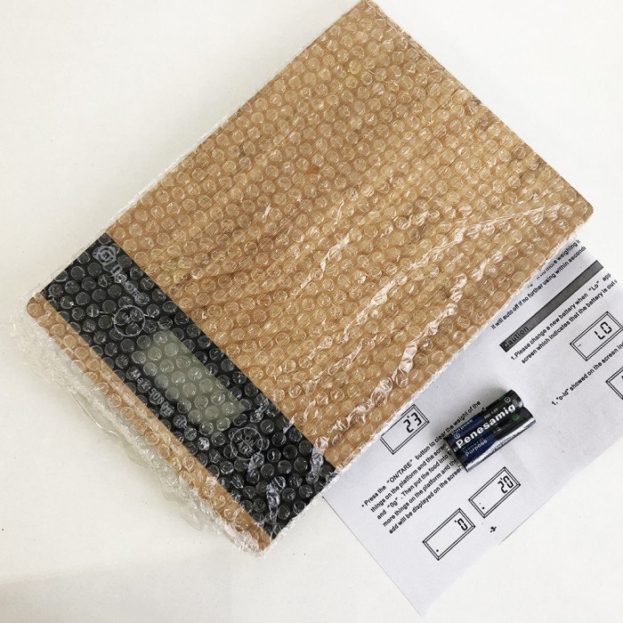 Ваги кухонні MATARIX MX-406 5кг Wood, Кухонні ваги для приготування страв, Ваги для домашньої кухні