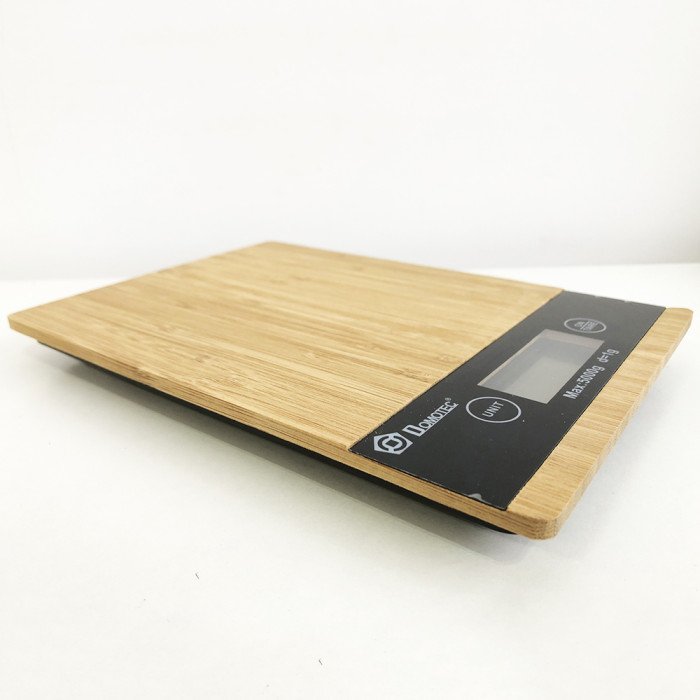 Ваги кухонні MATARIX MX-406 5кг Wood, Кухонні ваги для приготування страв, Ваги для домашньої кухні