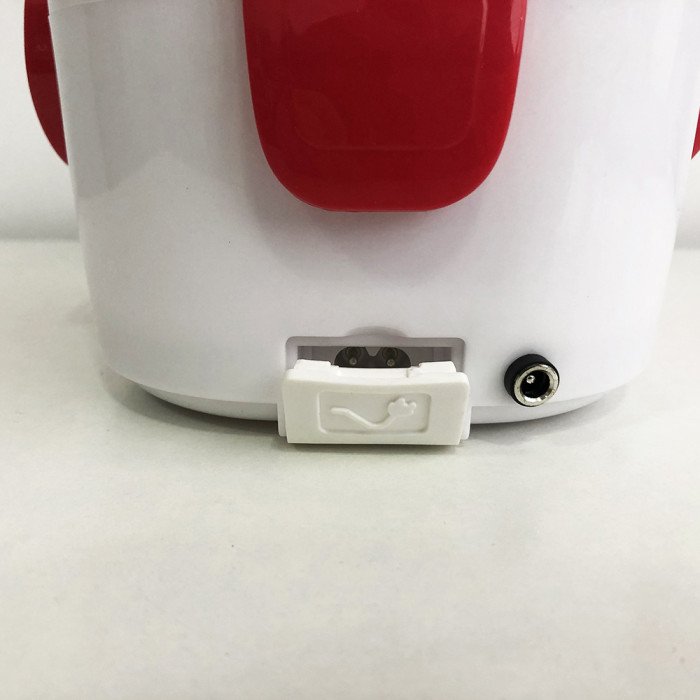 Ланч бокс електричний із підігрівом Lunch Heater 220 V Pro, ланч бокс від мережі. Колір: рожевий