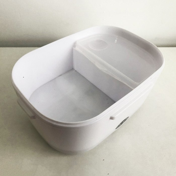 Ланч бокс електричний із підігрівом Lunch Heater 220 V Pro, ланч бокс від мережі. Колір: рожевий