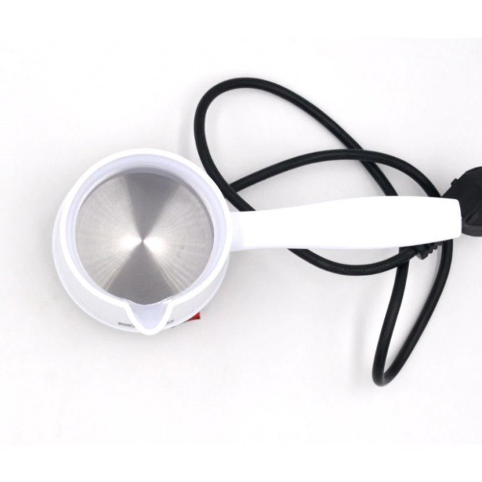 Турка електрична, електро турка для кави, електротурка з автовідключенням під час закипання. Колір: білий