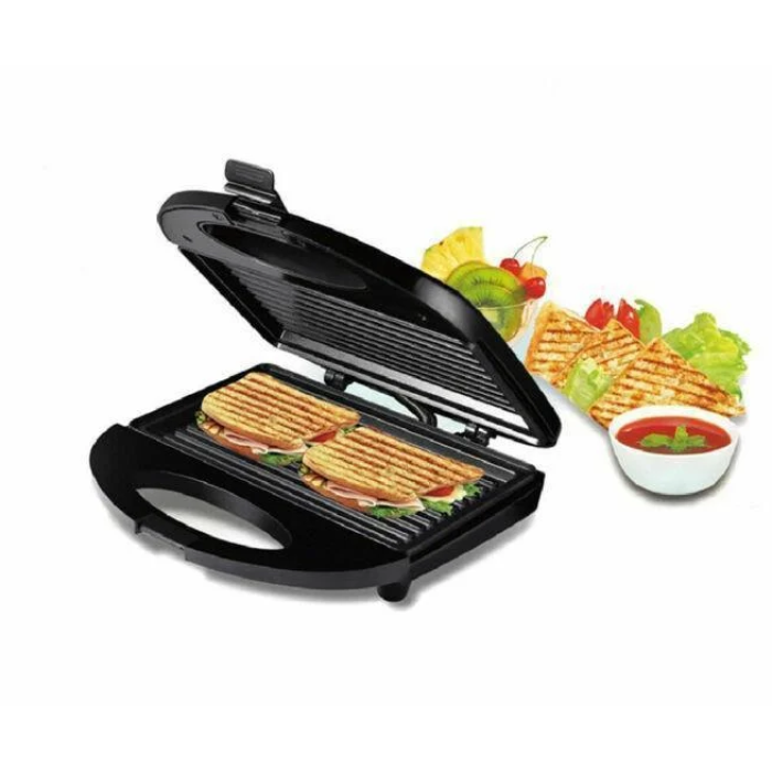 Гриль бутербродниця сендвічниця DOMOTEC MS-7709, бутербродниця побутова, домашній гриль для шаурми