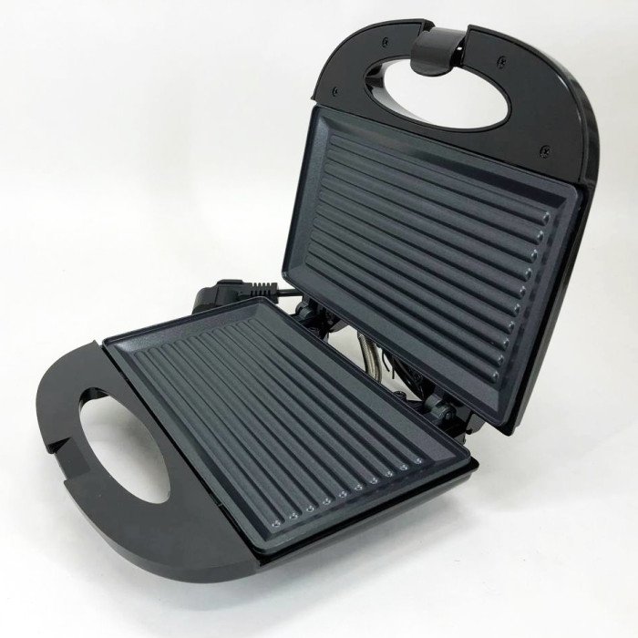 Гриль бутербродниця сендвічниця DOMOTEC MS-7709, бутербродниця побутова, домашній гриль для шаурми