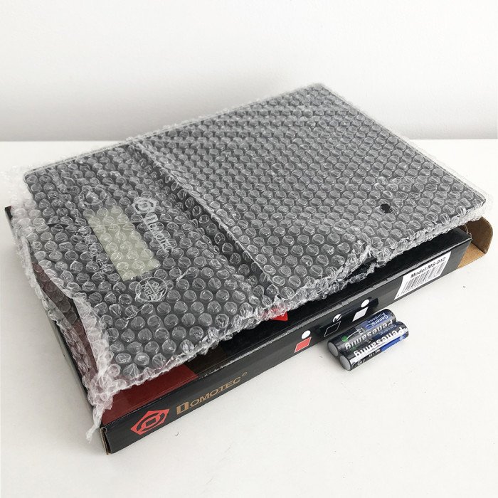 Ваги кухонні DOMOTEC MS-912, електронні кухонні ваги, ваги для зважування продуктів. Колір: чорний