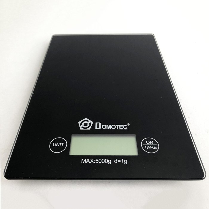 Ваги кухонні DOMOTEC MS-912, електронні кухонні ваги, ваги для зважування продуктів. Колір: чорний